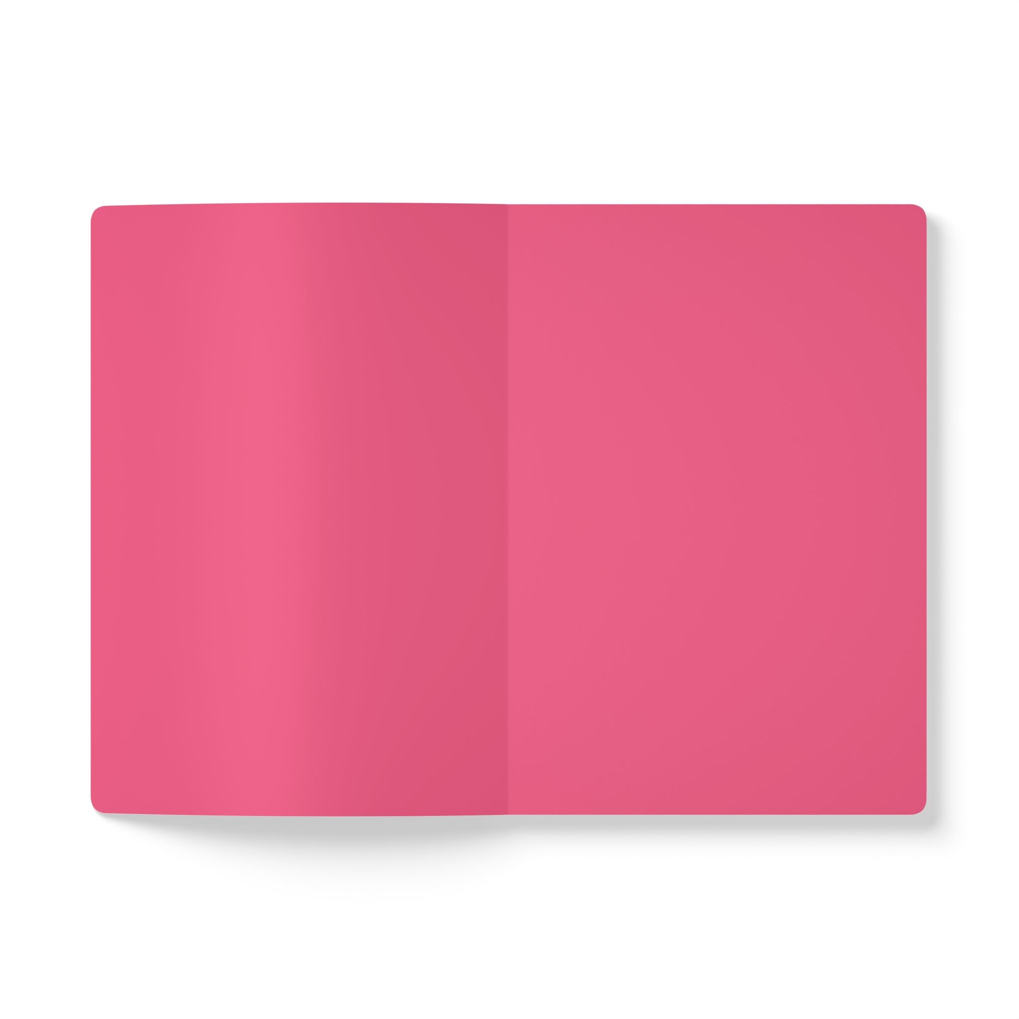 Preppy Girls Club Softcover Journal — Pink Schoolgirl Aesthetic Notebook