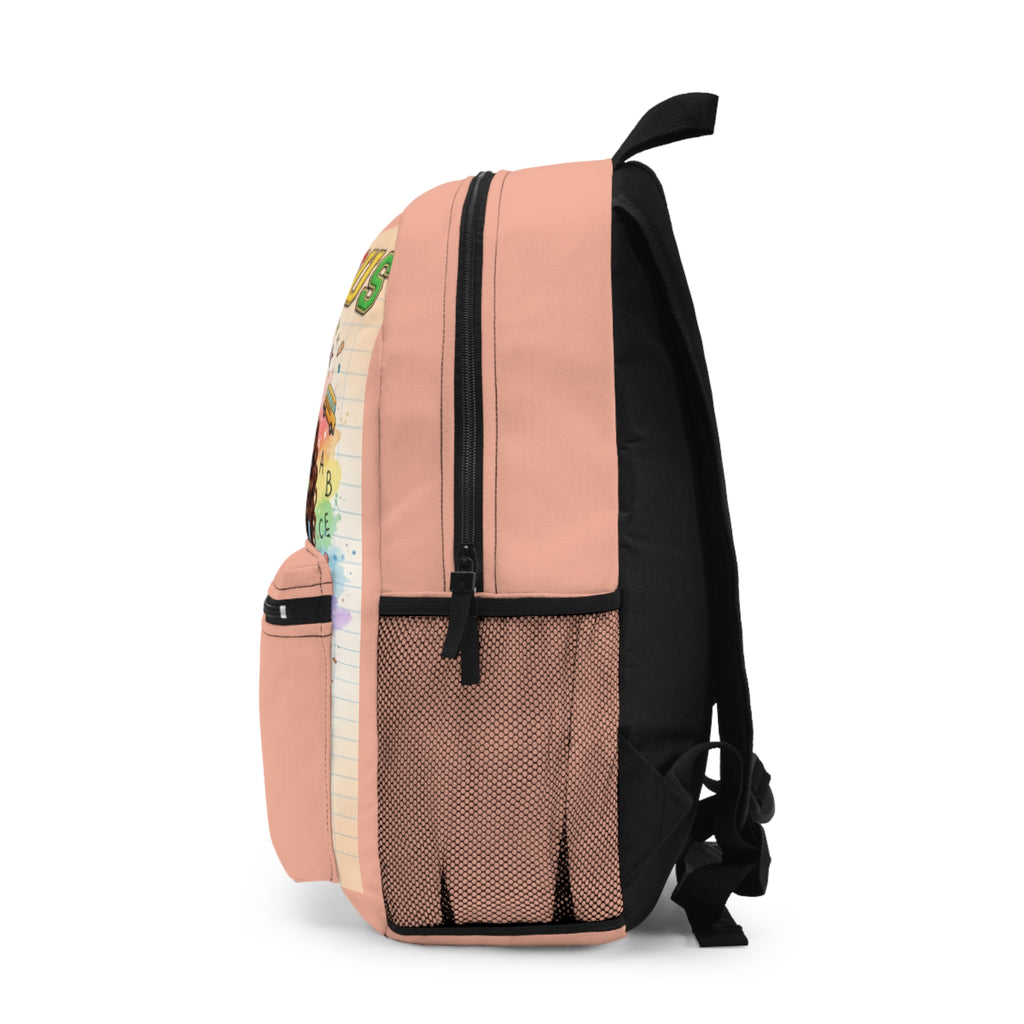 School Bus Cutie Personalized Backpack – Cute Back-to-School Kids Bag