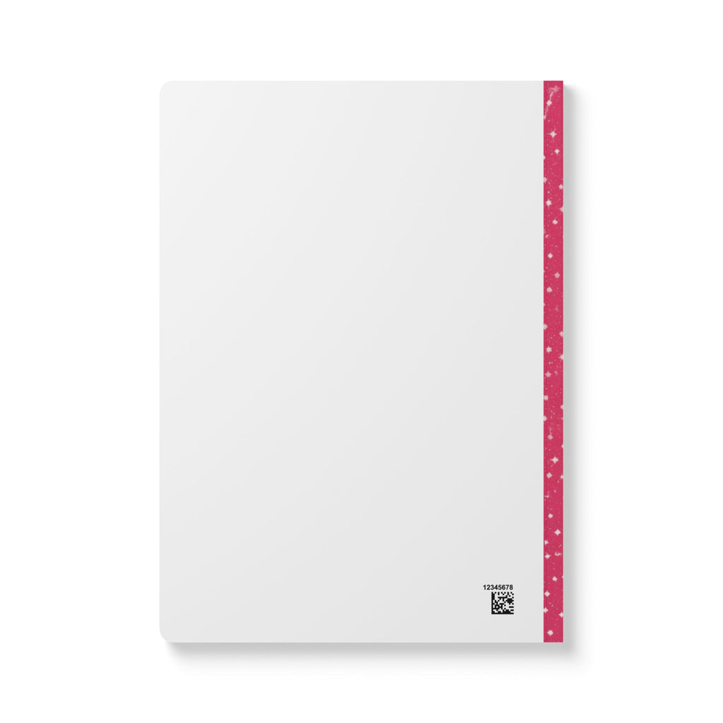 Cool Kid Softcover Journal — Back-to-School Pink Notebook for Girls, Cute School Supplies Design