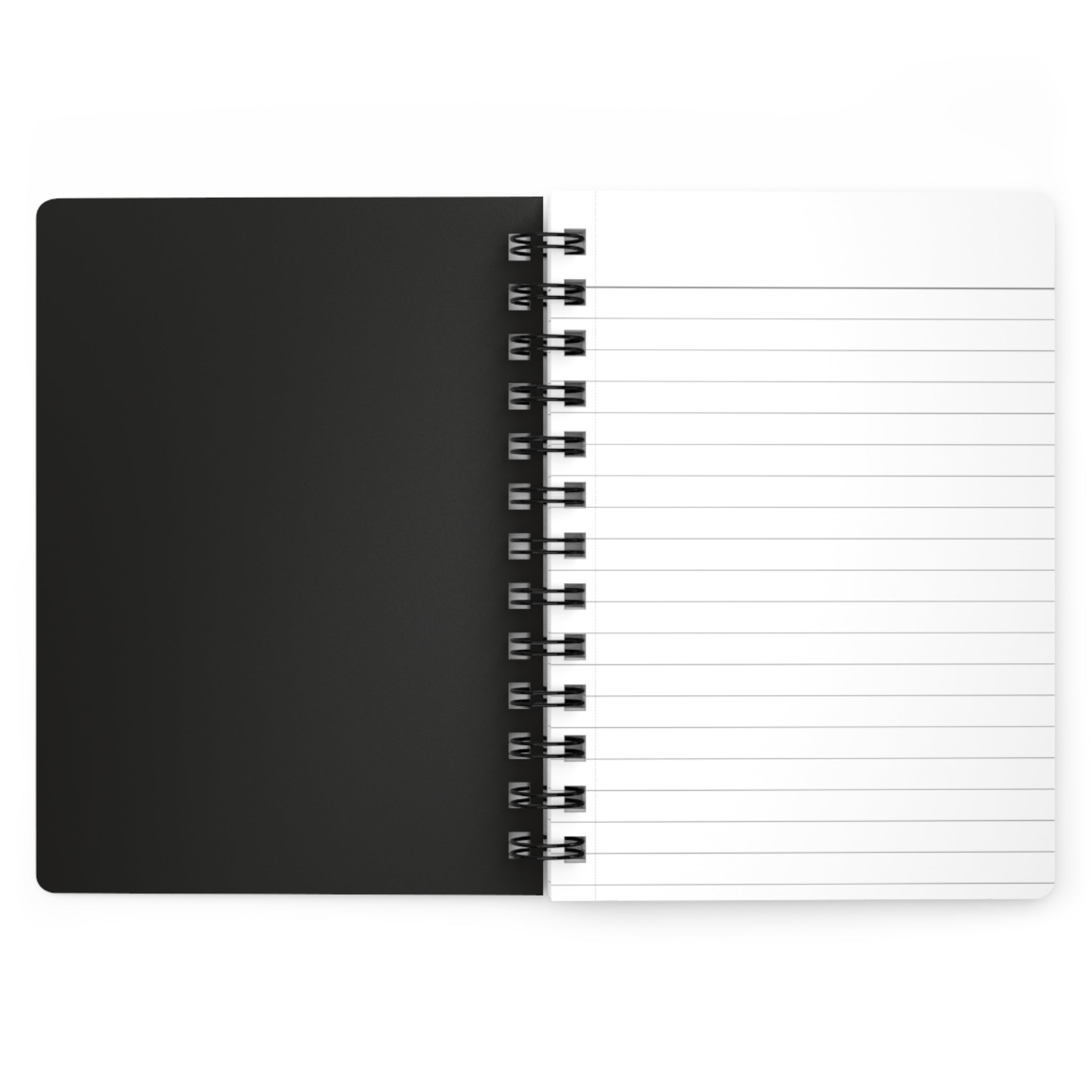 Leopard Chic Spiral Journal — Cute Black Girl Character Notebook