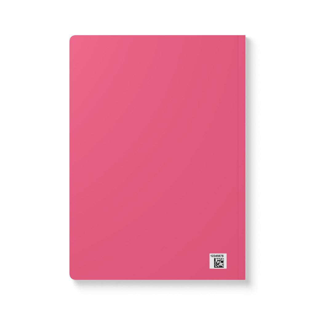 Preppy Girls Club Softcover Journal — Pink Schoolgirl Aesthetic Notebook