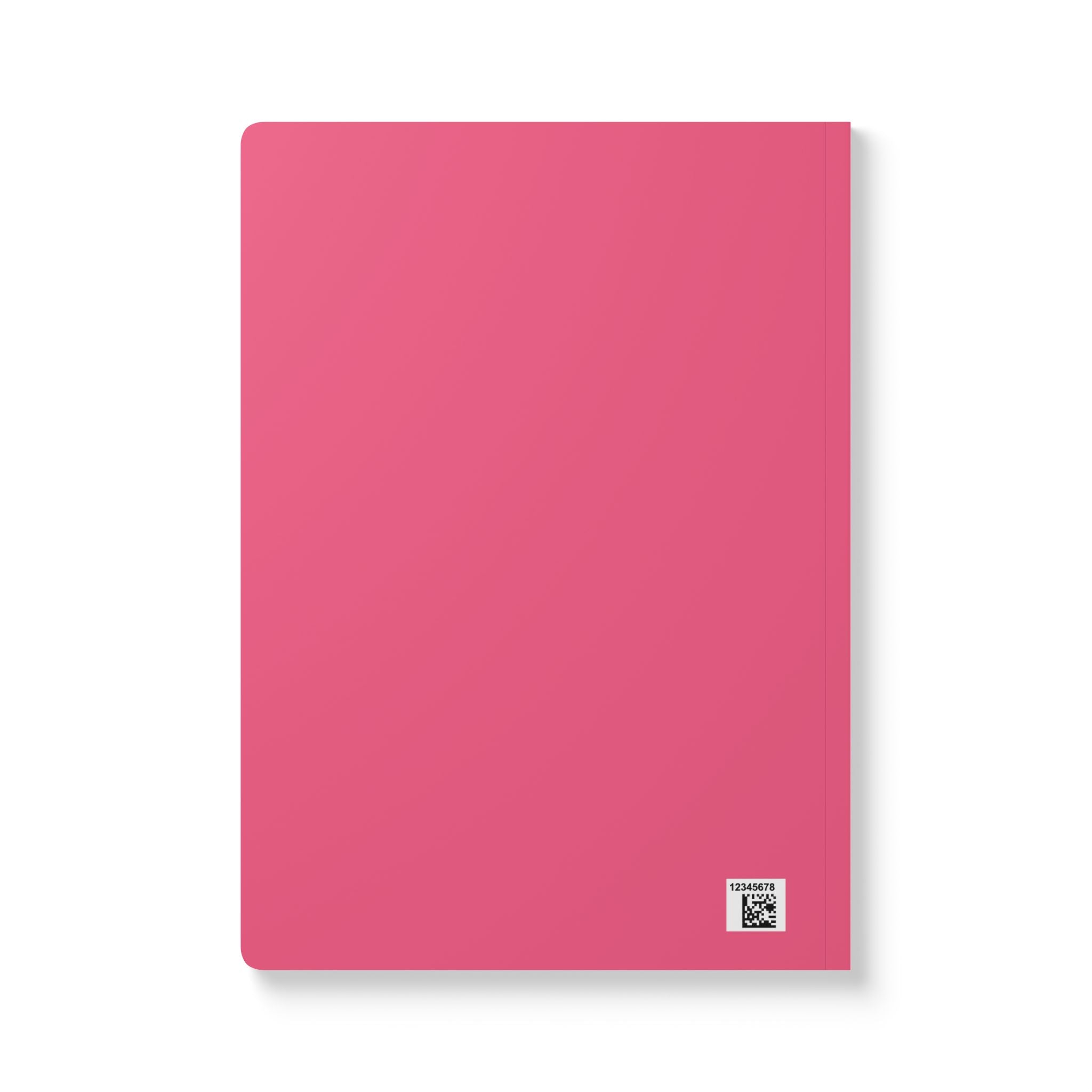 Preppy Girls Club Softcover Journal — Pink Schoolgirl Aesthetic Notebook