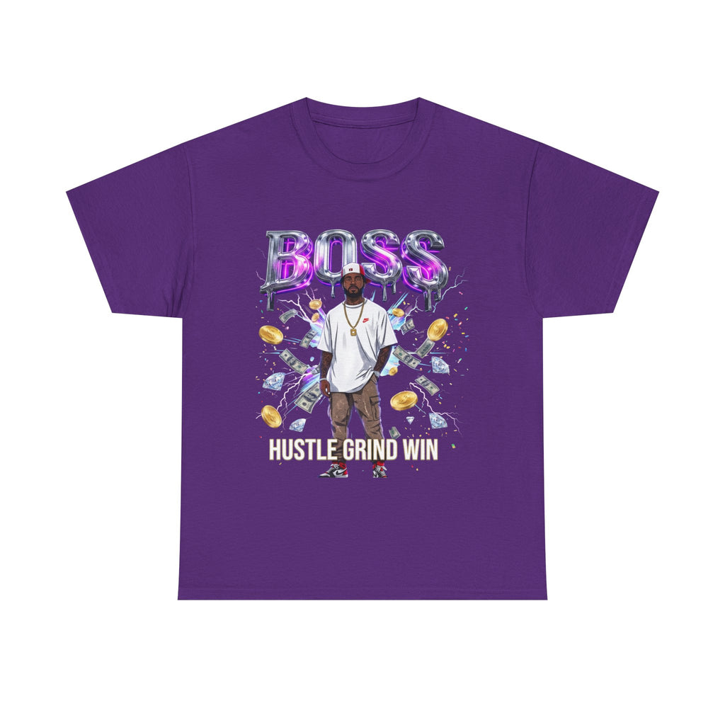 Boss Graphic Tee — Money & Hustle Streetwear T-Shirt