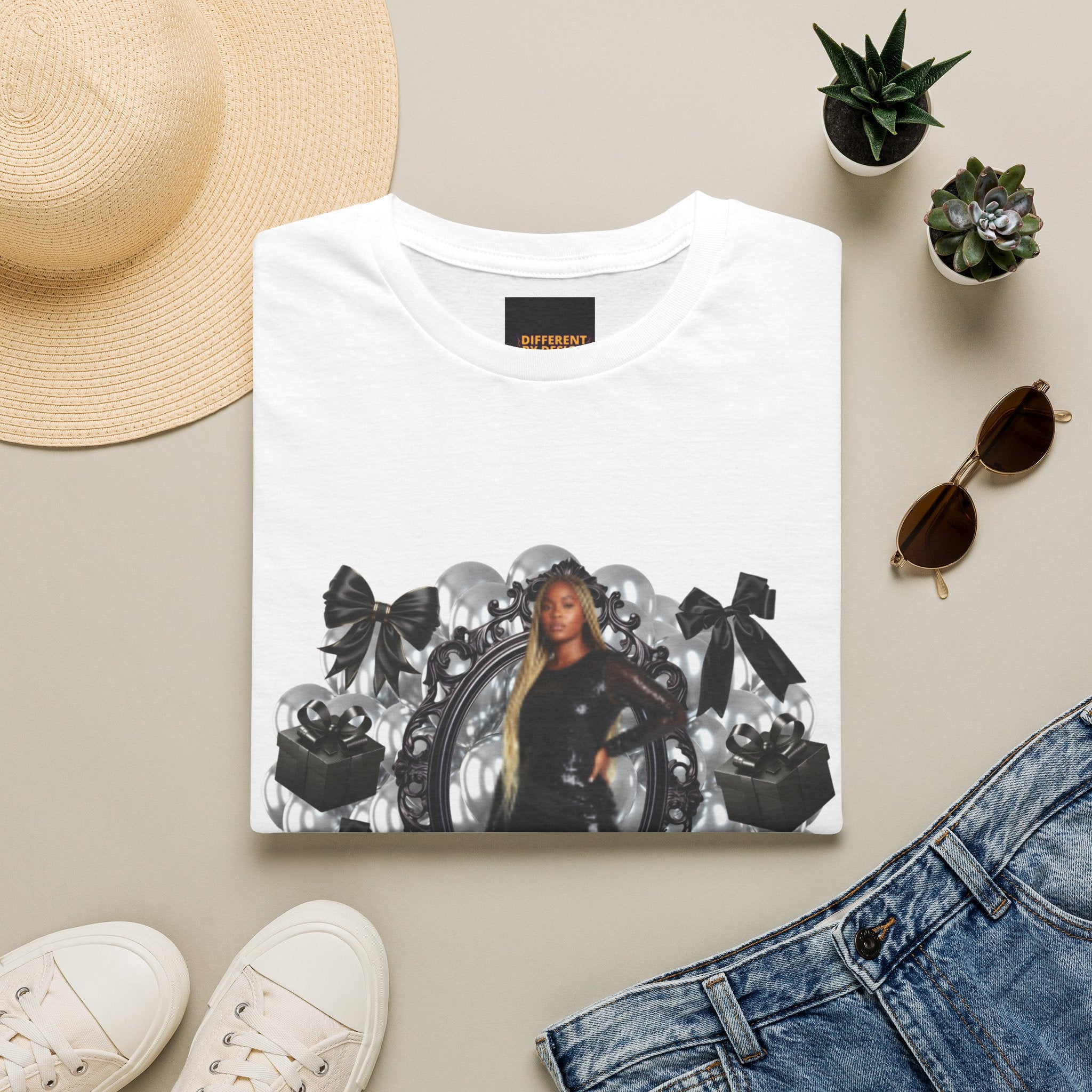 Personalized Birthday T‑Shirt — Custom Name Birthday Photo Tee