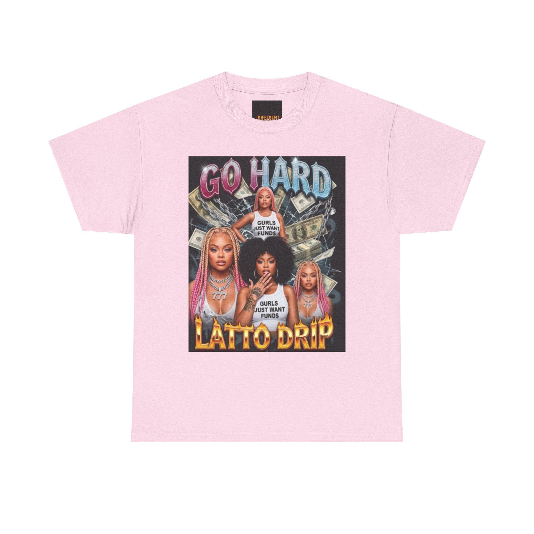 Latto Drip "Go Hard" Graphic Tee — Rap Fan Streetwear