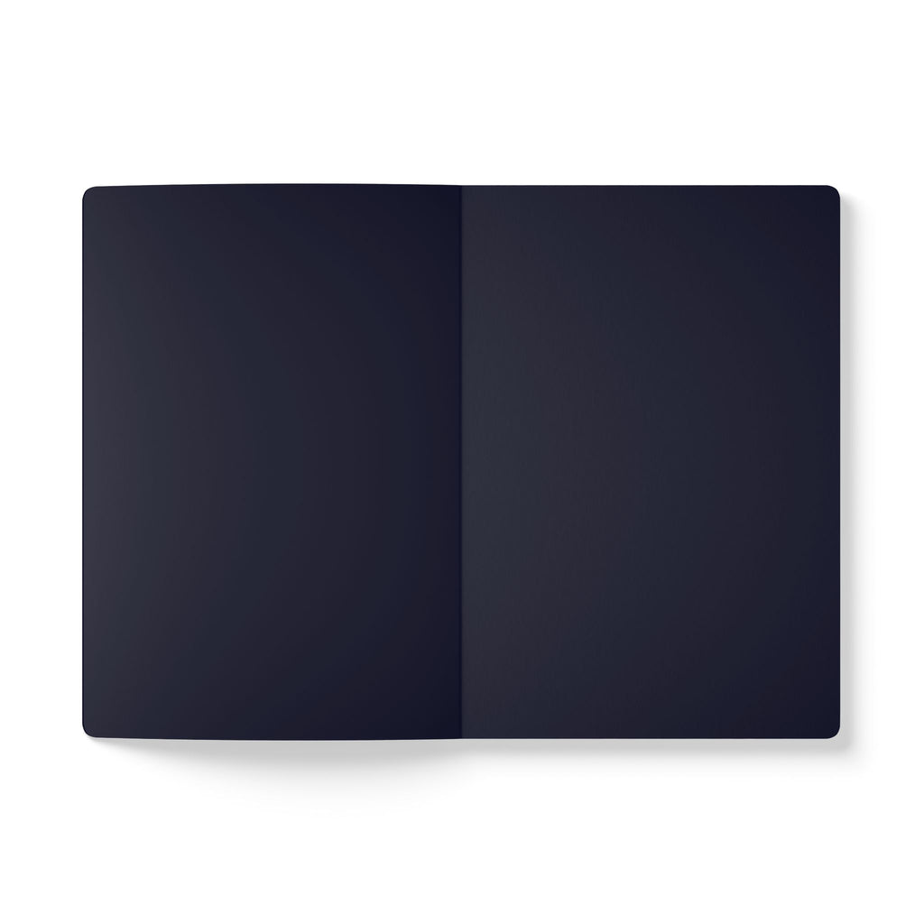 Class President Energy Softcover Journal — "Honor Roll & Unbothered" Schoolgirl Notebook