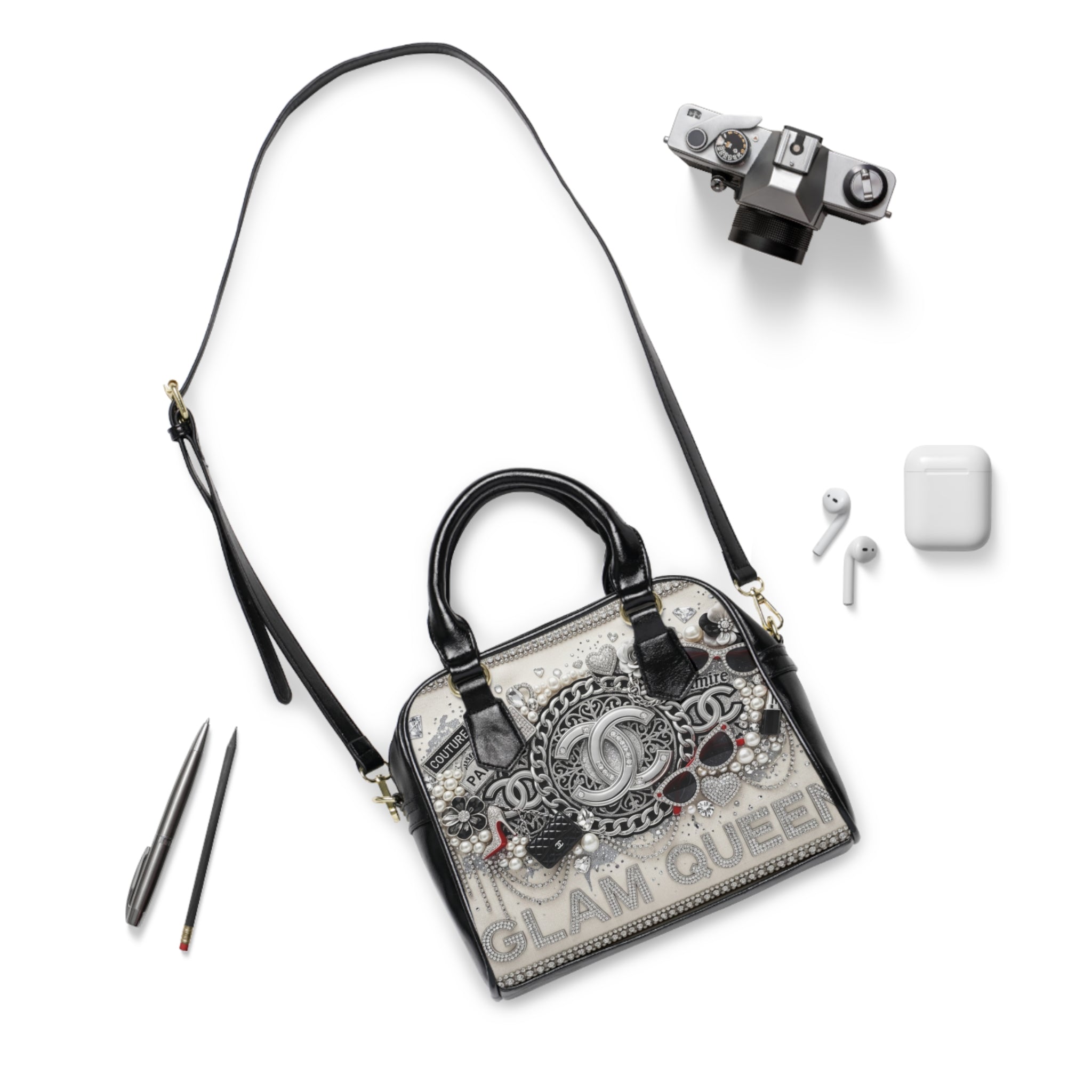 Glam Queen Shoulder Handbag