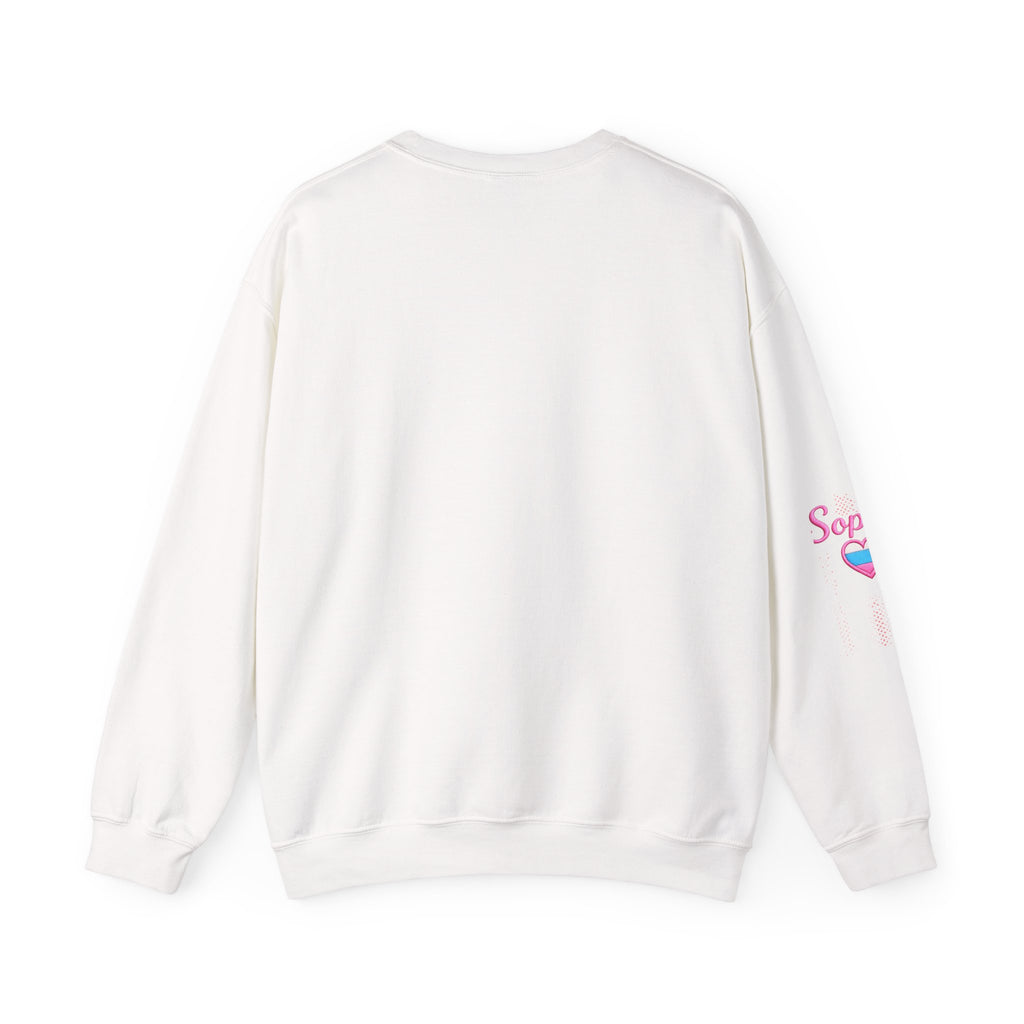 Grammy Established 2024 Crewneck Sweatshirt — Pink & Blue Retro Family Gift
