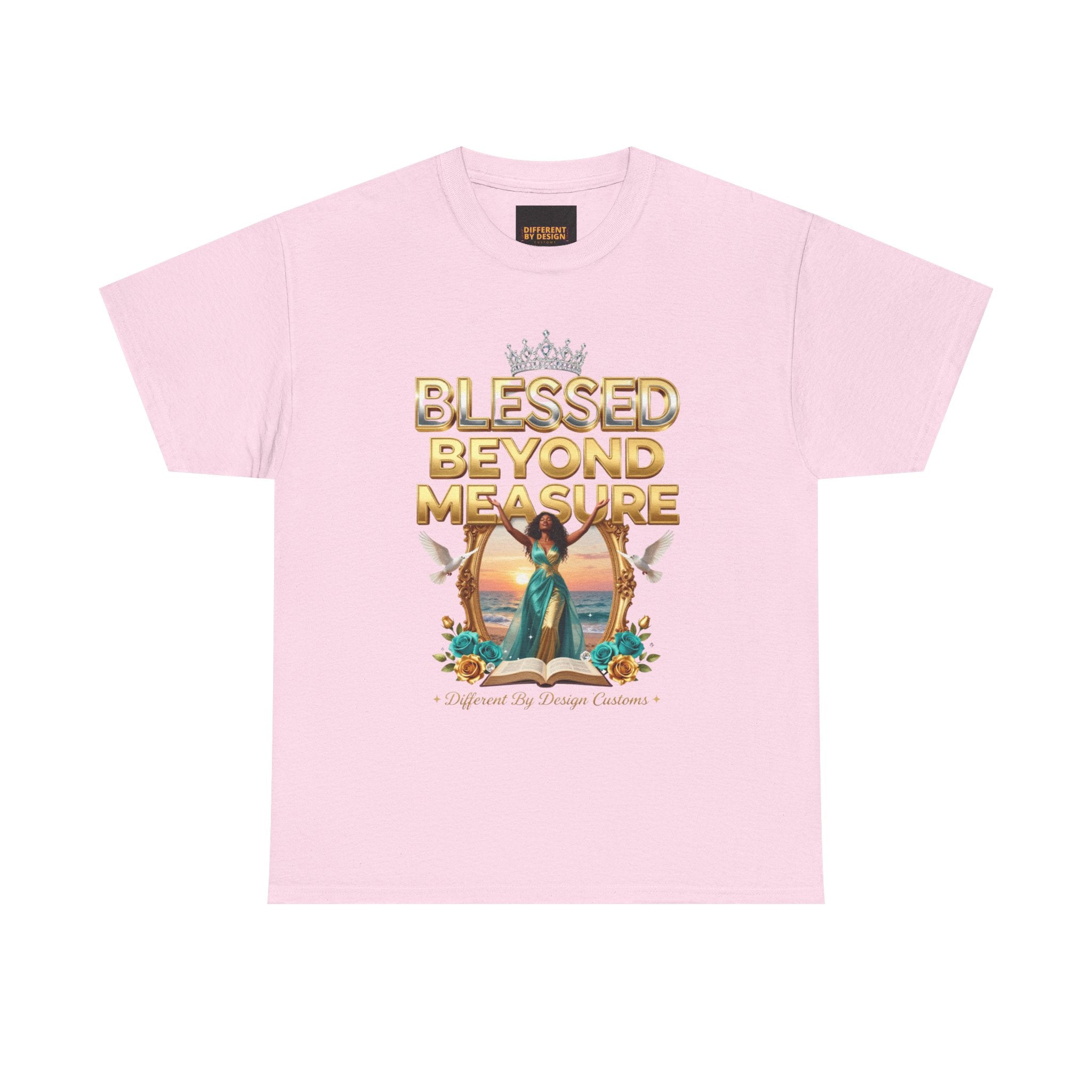 Blessed Beyond Measure Tee — Religious Faith Graphic T-Shirt