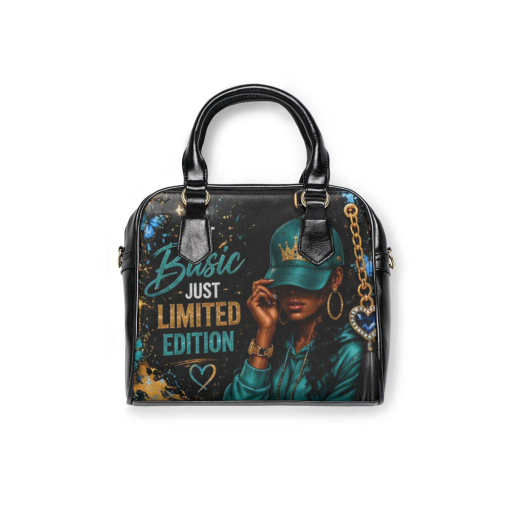 Shoulder Handbag — "Basic Just Limited Edition" Fashion Satchel