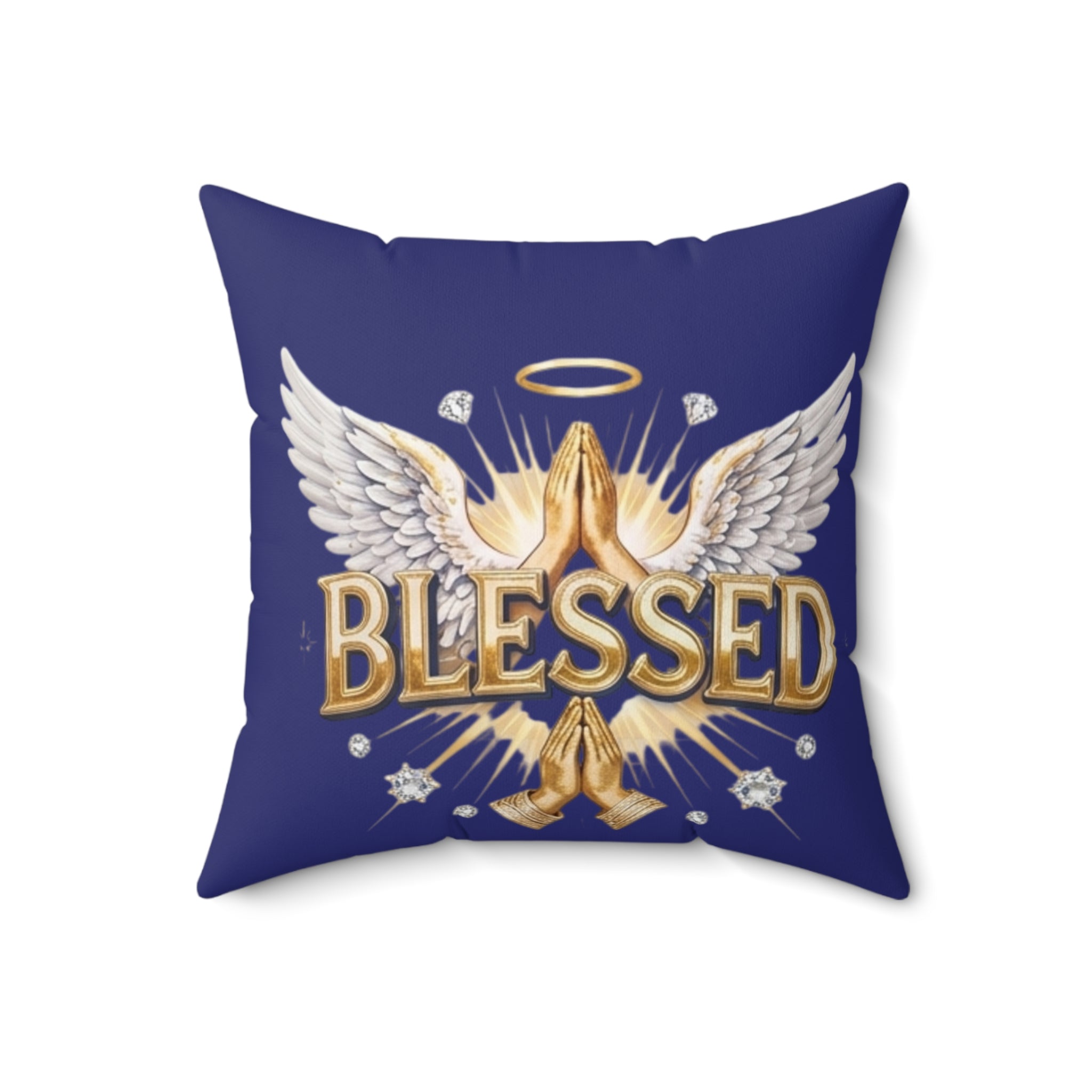 Spun Polyester Square Pillow