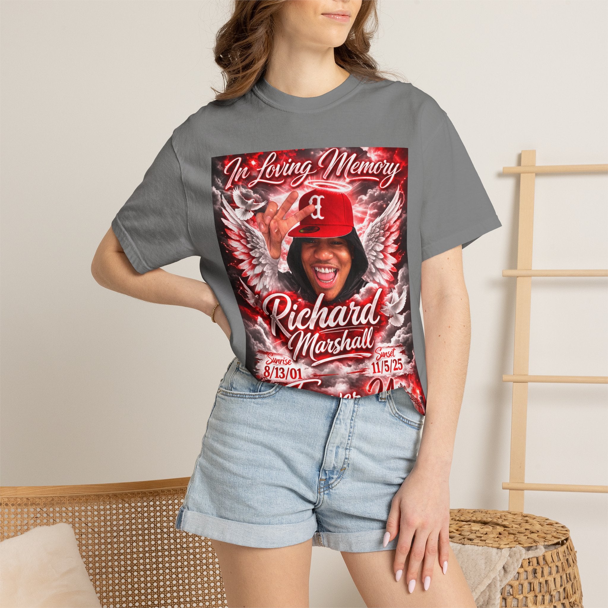 Memorial T-Shirt — In Loving Memory Richard Marshall Forever 24