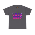 Unbothered Graphic Tee – 'U-N-B-O-T-H-R-E-D' Vibrant Drip Lettering Shirt