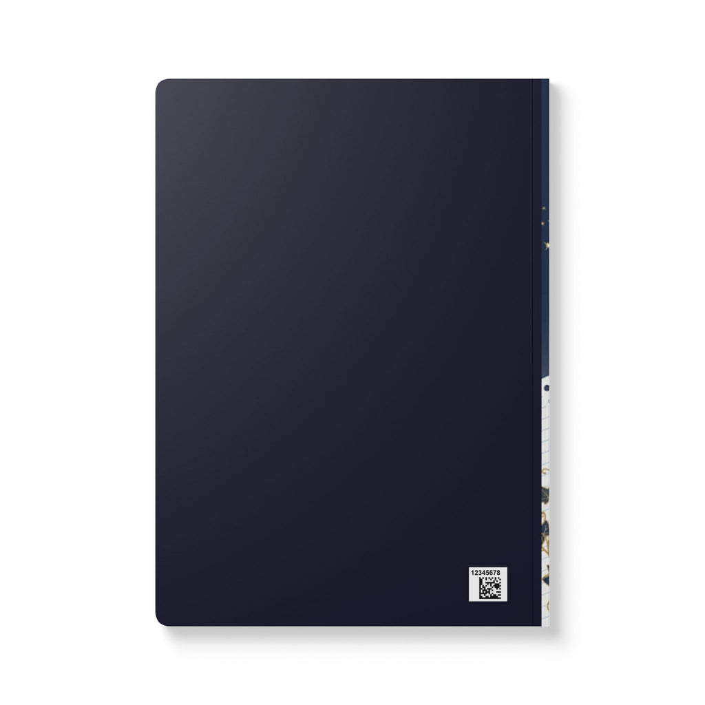 Class President Energy Softcover Journal — "Honor Roll & Unbothered" Schoolgirl Notebook