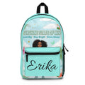 Personalized 'Sunshine State of Mind' Backpack — Custom Name School Bag