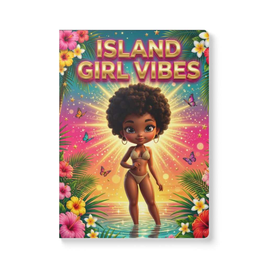 Island Girl Vibes Journal — Softcover Travel Notebook