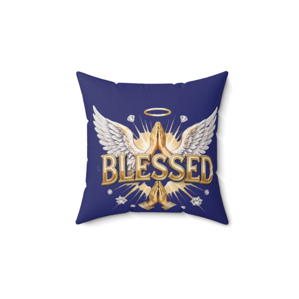 Spun Polyester Square Pillow