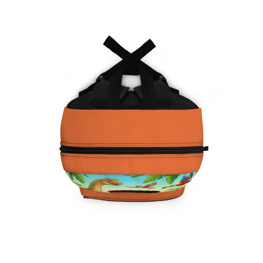 Kids Jungle Adventure Backpack — Cute Dino Explorer School Bag