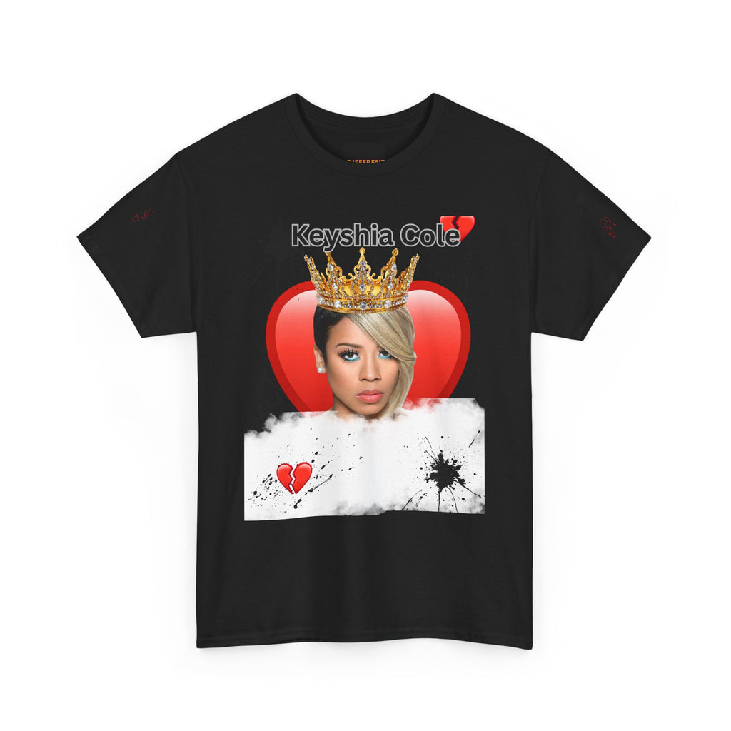 Graphic Tee — Crowned Heart Portrait Design