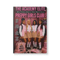 Preppy Girls Club Softcover Journal — Pink Schoolgirl Aesthetic Notebook