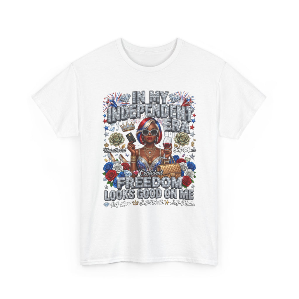 Independence Day Tee — "In My Independent Bag, Freedom Looks Good On Me" Patriotic 4th of July Shirt