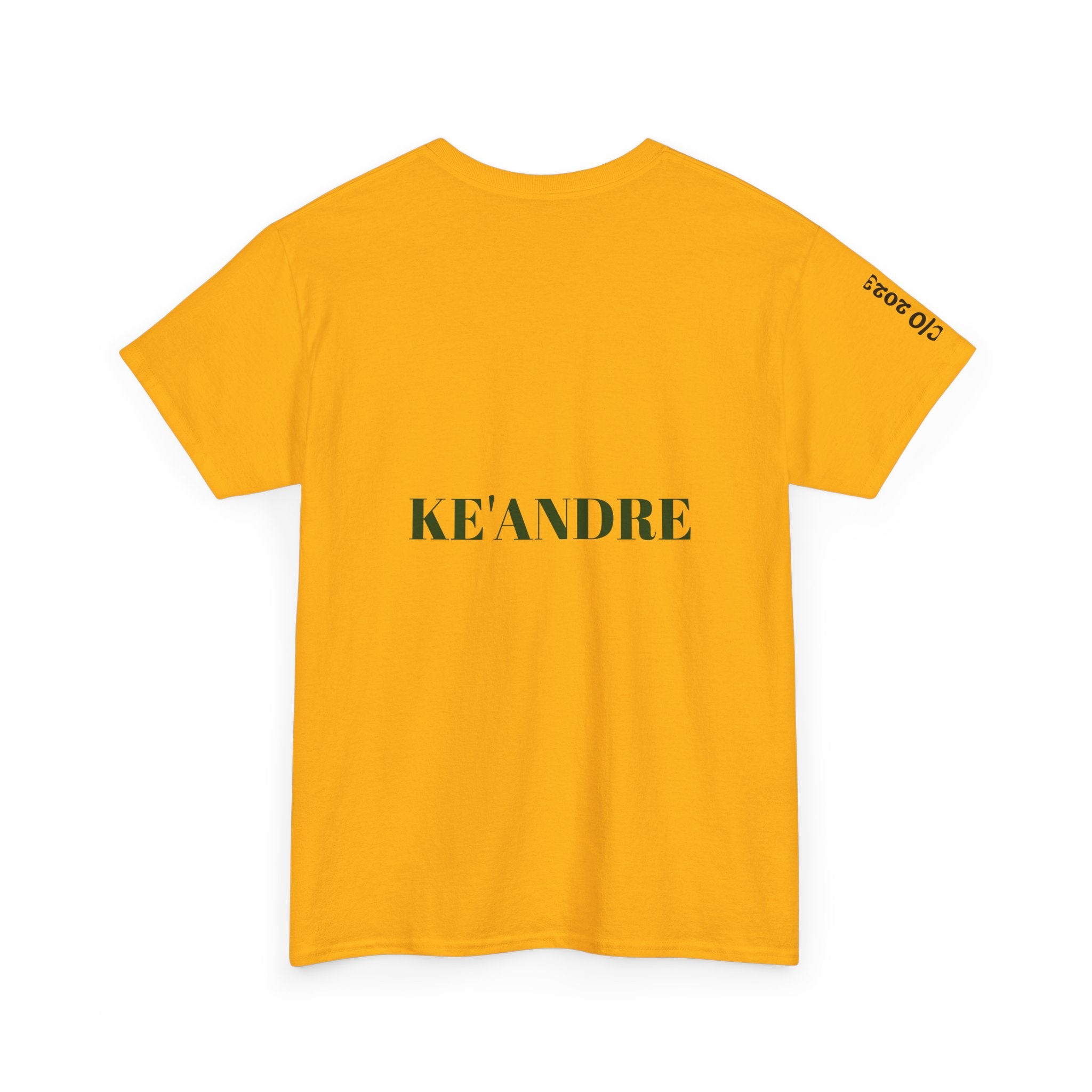 Custom High School Graduation Tee - "Ke'Andre 23 T.W. Josey High School" Collage Shirt