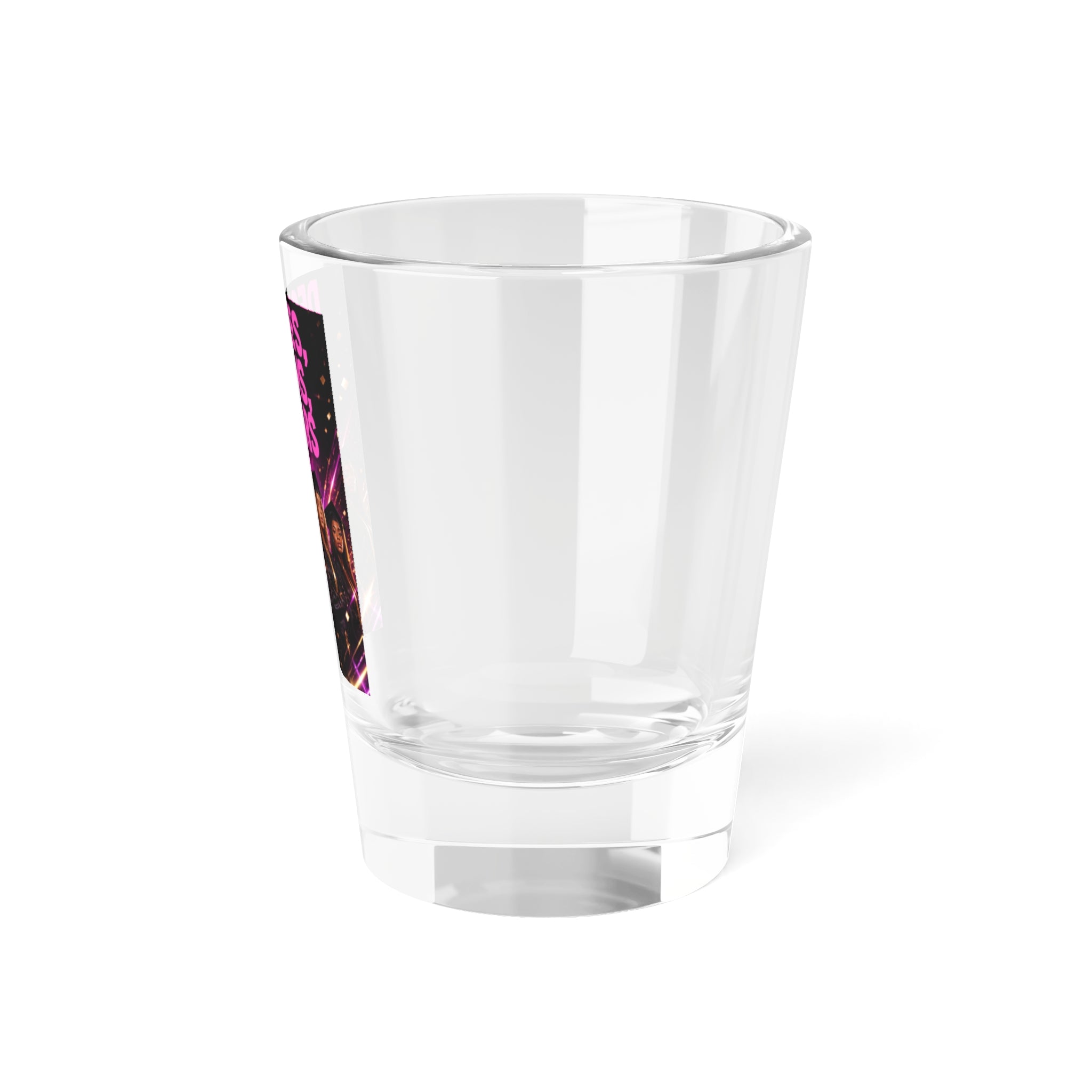 Degrees Dreams Dollars Shot Glass — Motivational Graduation Party Favor