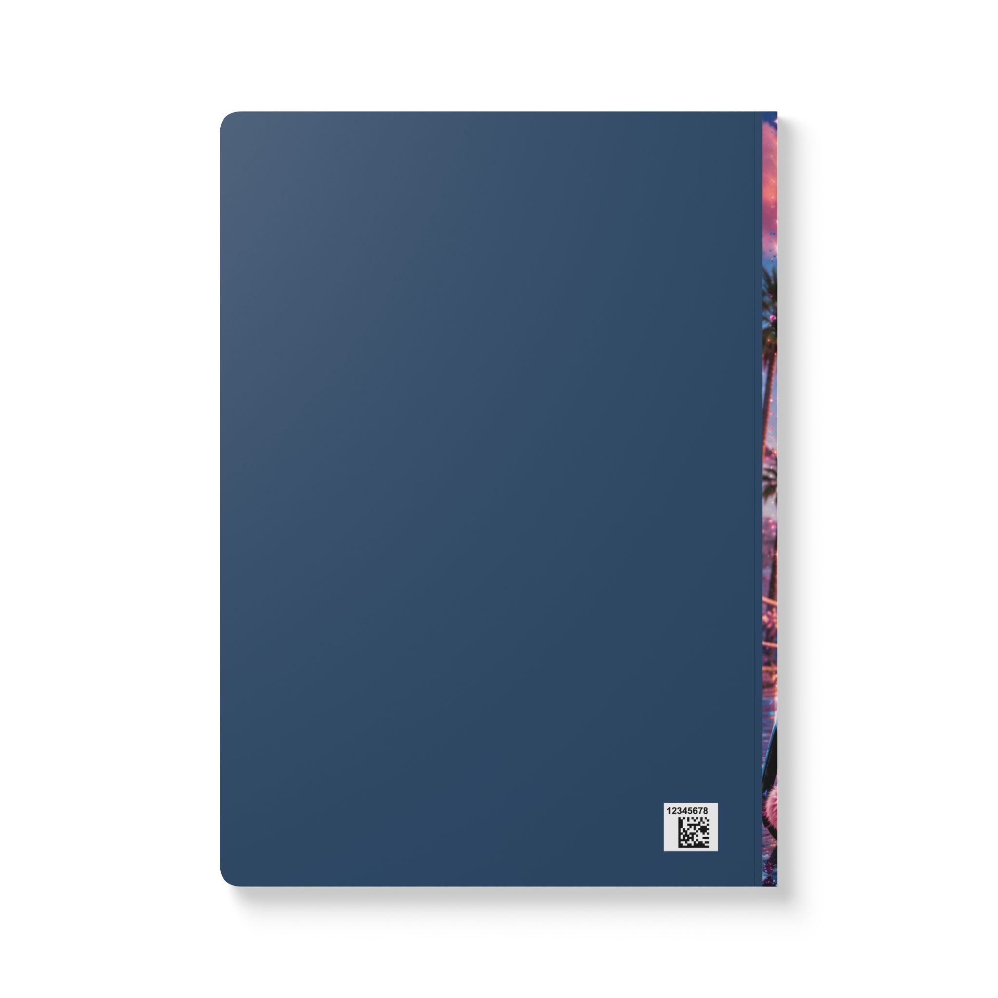 Scooter Girl Softcover Journal — Cute Kids Scooter Notebook with Inside Prints