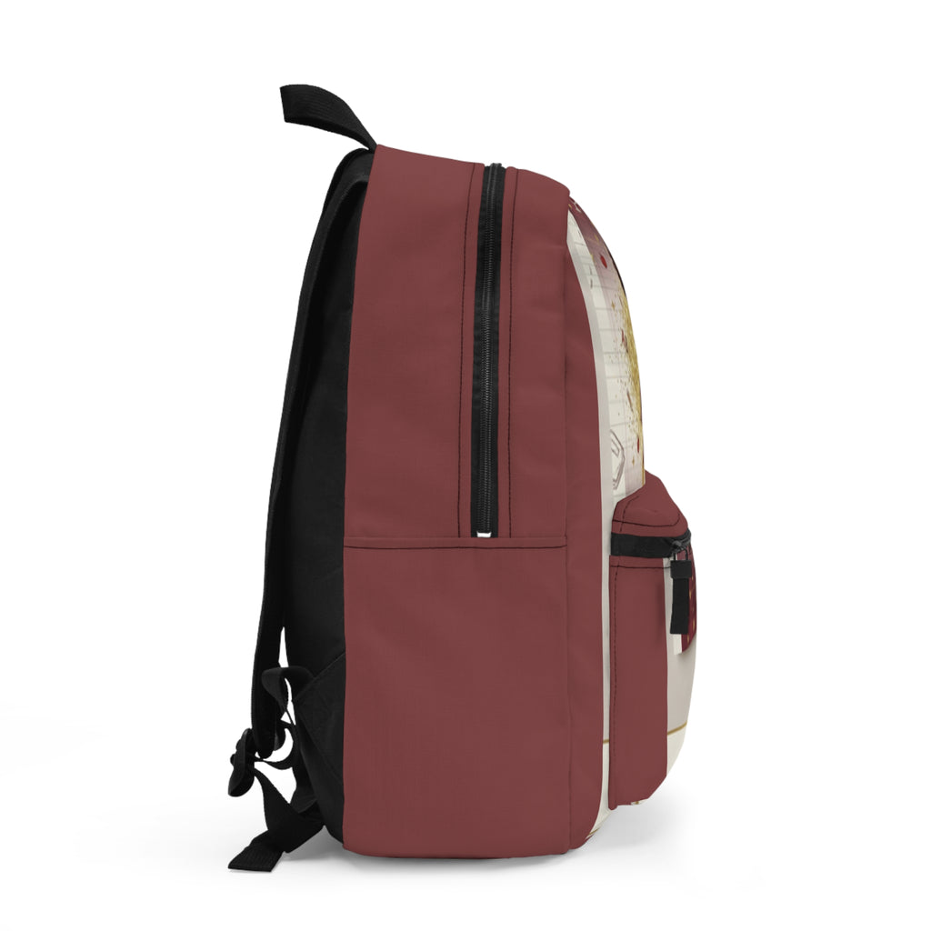 Cute Girl Teacher Backpack – 'Confidence is my favorite school supply' School Bag for Kids