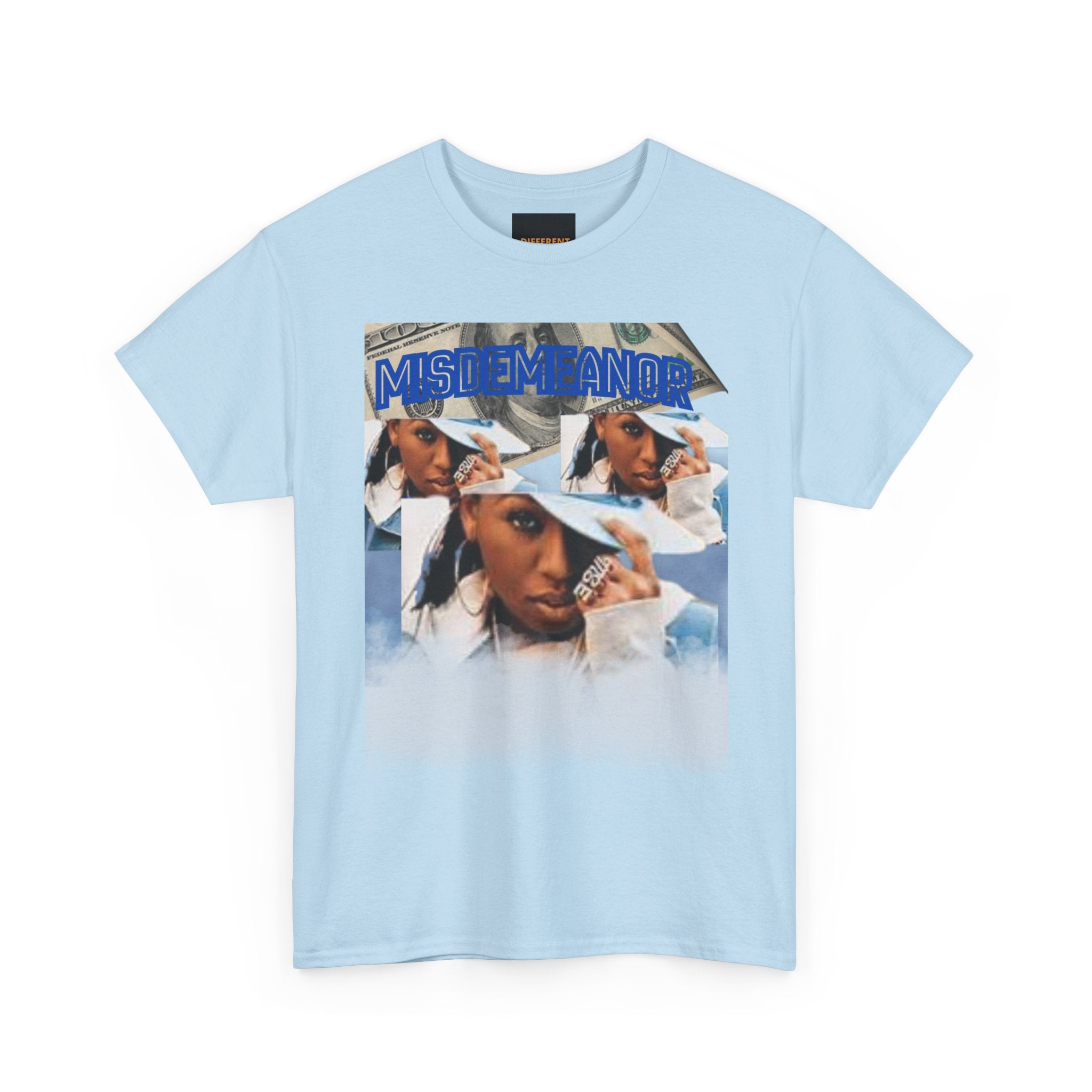 Mystic Vibes Tee — "MISTEMANO" Retro Portrait Graphic T-Shirt