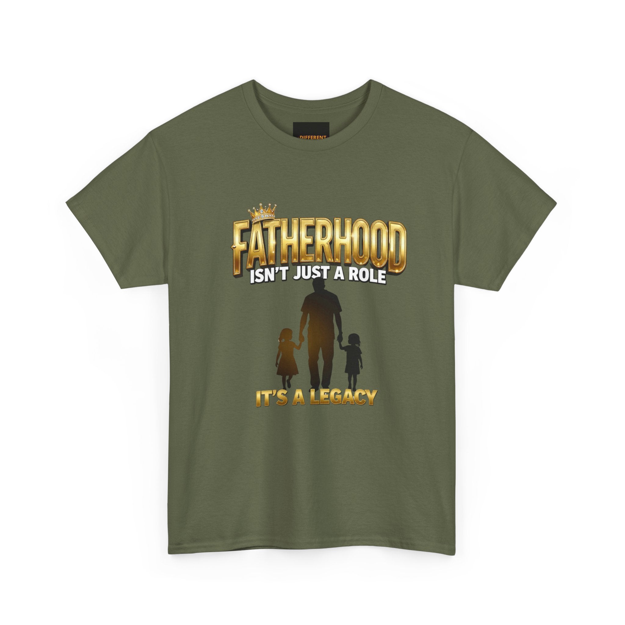 Fatherhood Tee - "Fatherhood Isn't Just a Role, It's a Legacy" Graphic T-Shirt