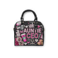 Auntie CEO Shoulder Handbag — Pink Empowerment Tote for Entrepreneurial Aunts