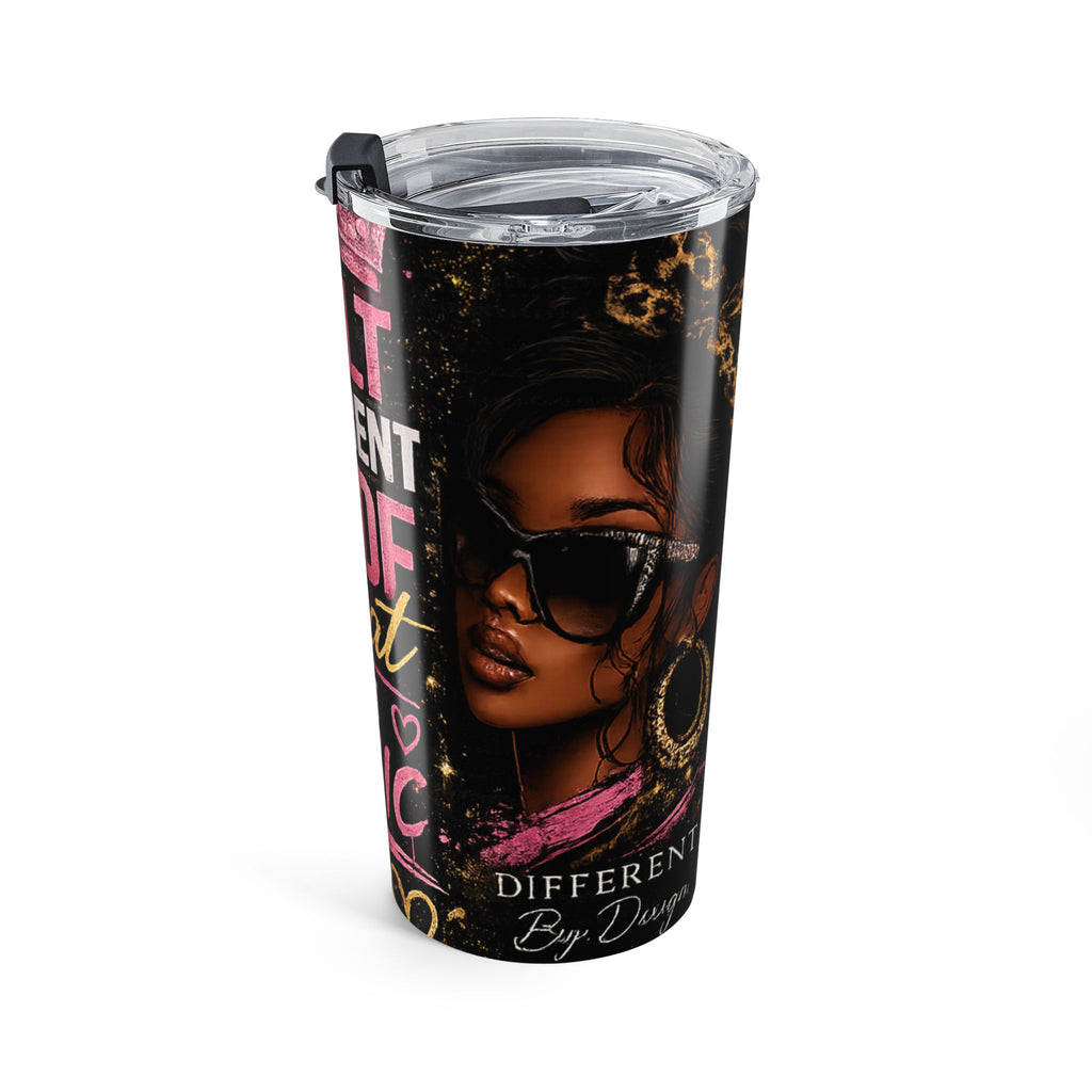 20oz Tumbler — "Built Different Glam Tumbler