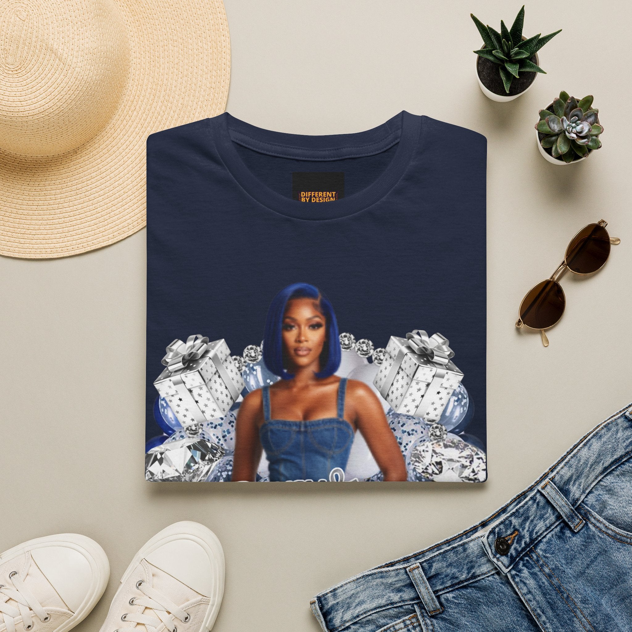 Birthday Photo Tee — Personalized Celebration T-Shirt