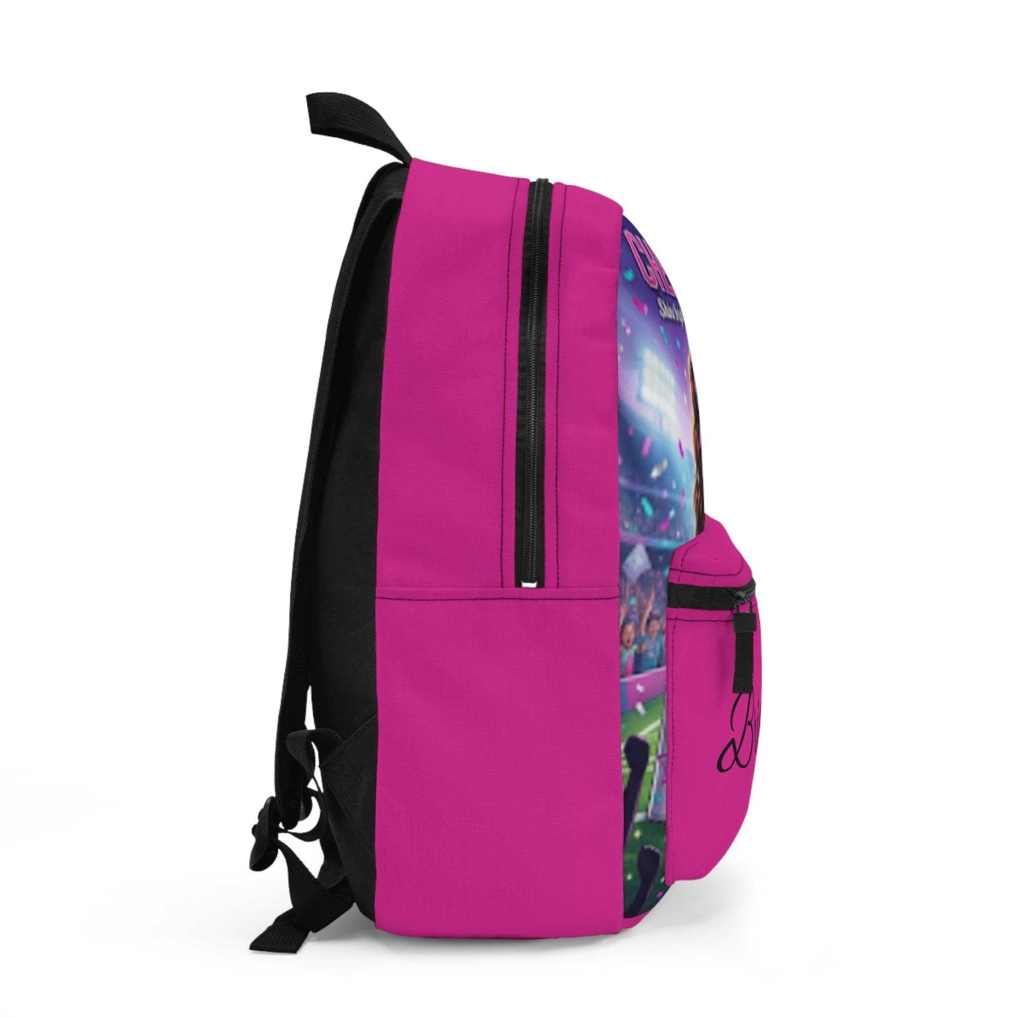 Cheer Queen Personalized Backpack — "Bridgette" Kids Cheerleader Bag