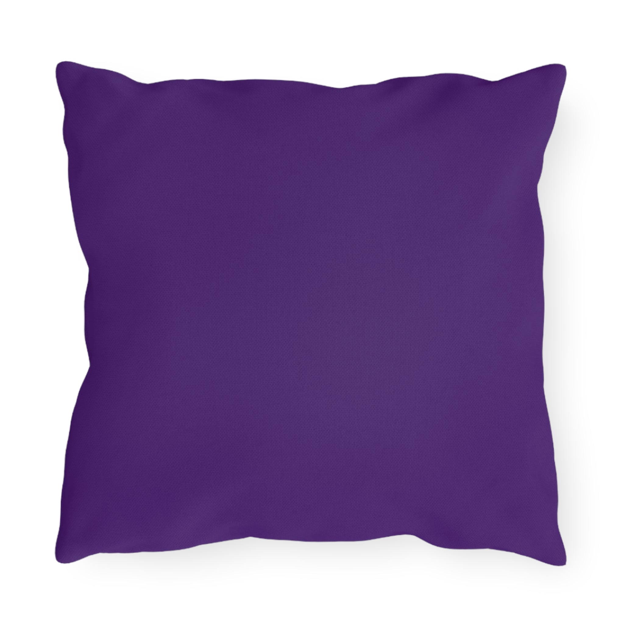 Boss Outdoor Pillow — Purple Gold Chain Dollar Accent Cushion