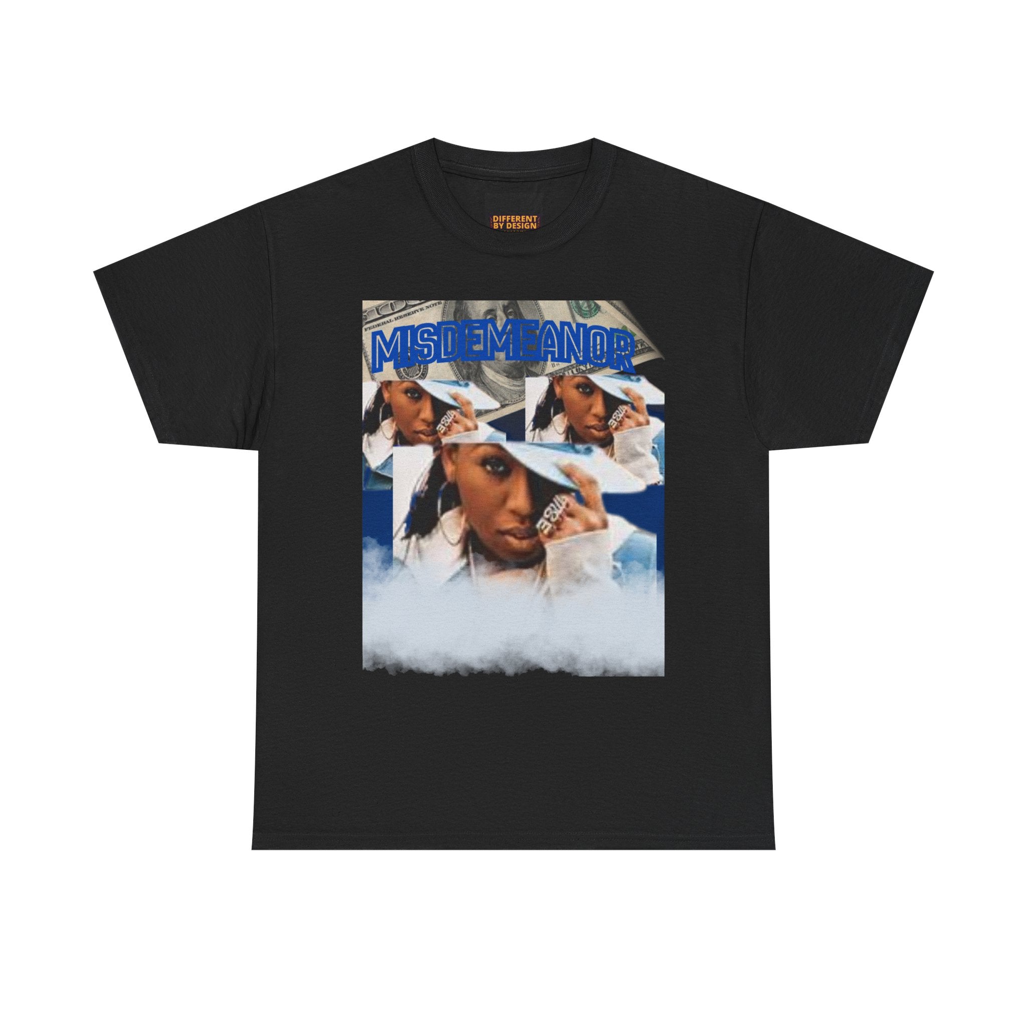 Mystic Vibes Tee — "MISTEMANO" Retro Portrait Graphic T-Shirt