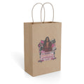 Birthday Girl Paper Gift Bag - Pink Glam Party Favor Bag