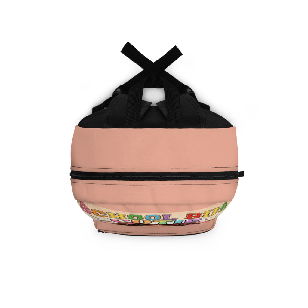 School Bus Cutie Personalized Backpack – Cute Back-to-School Kids Bag