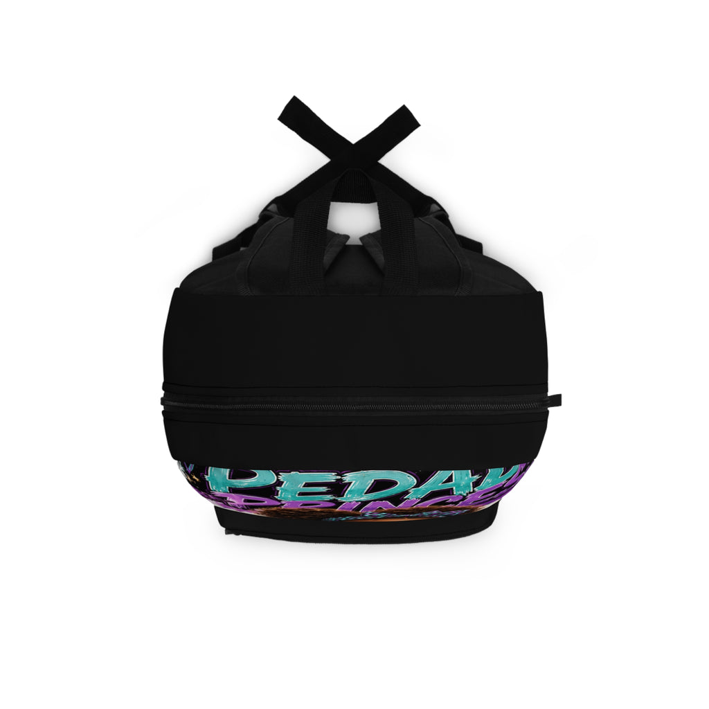 Backpack — 'Pedal Princess' Cute Afro Girl Bike Backpack for Kids