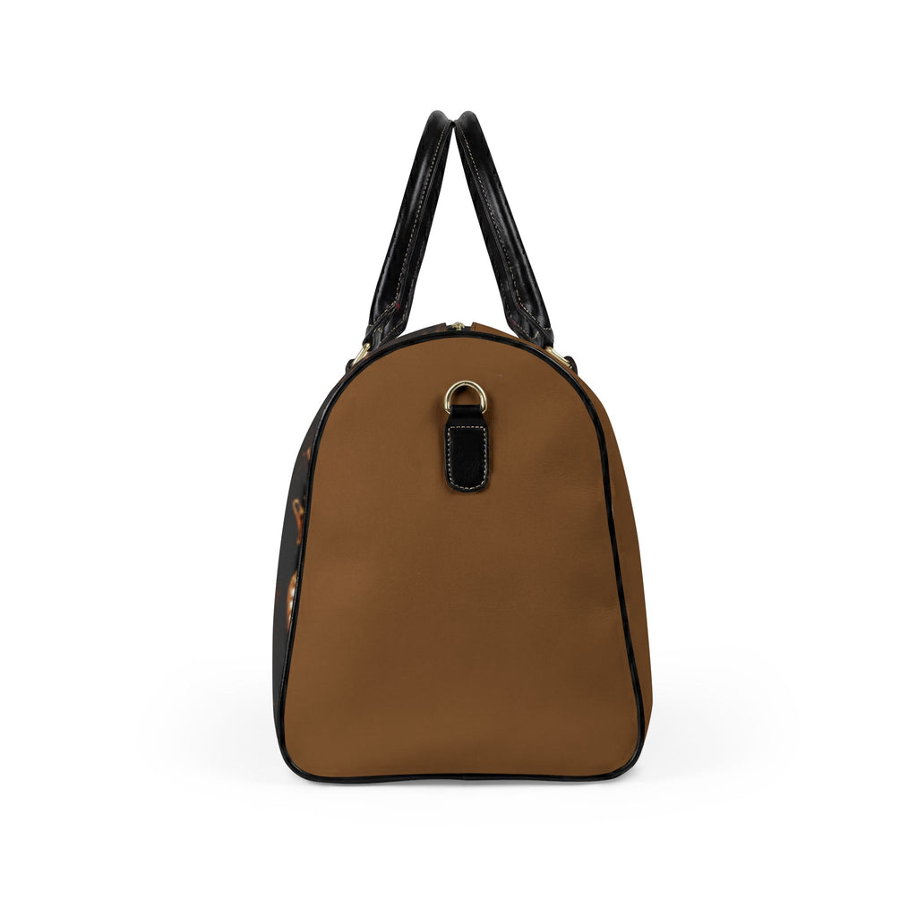 Boss Moves Only Faux Leather Travel Bag — Stylish Weekend Duffel for Ambitious Women