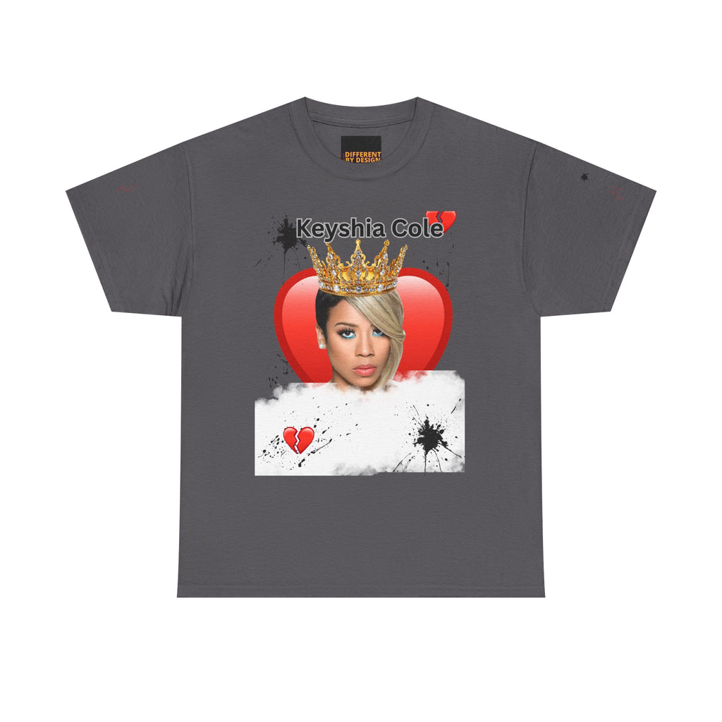 Graphic Tee — Crowned Heart Portrait Design