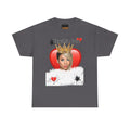 Graphic Tee — Crowned Heart Portrait Design