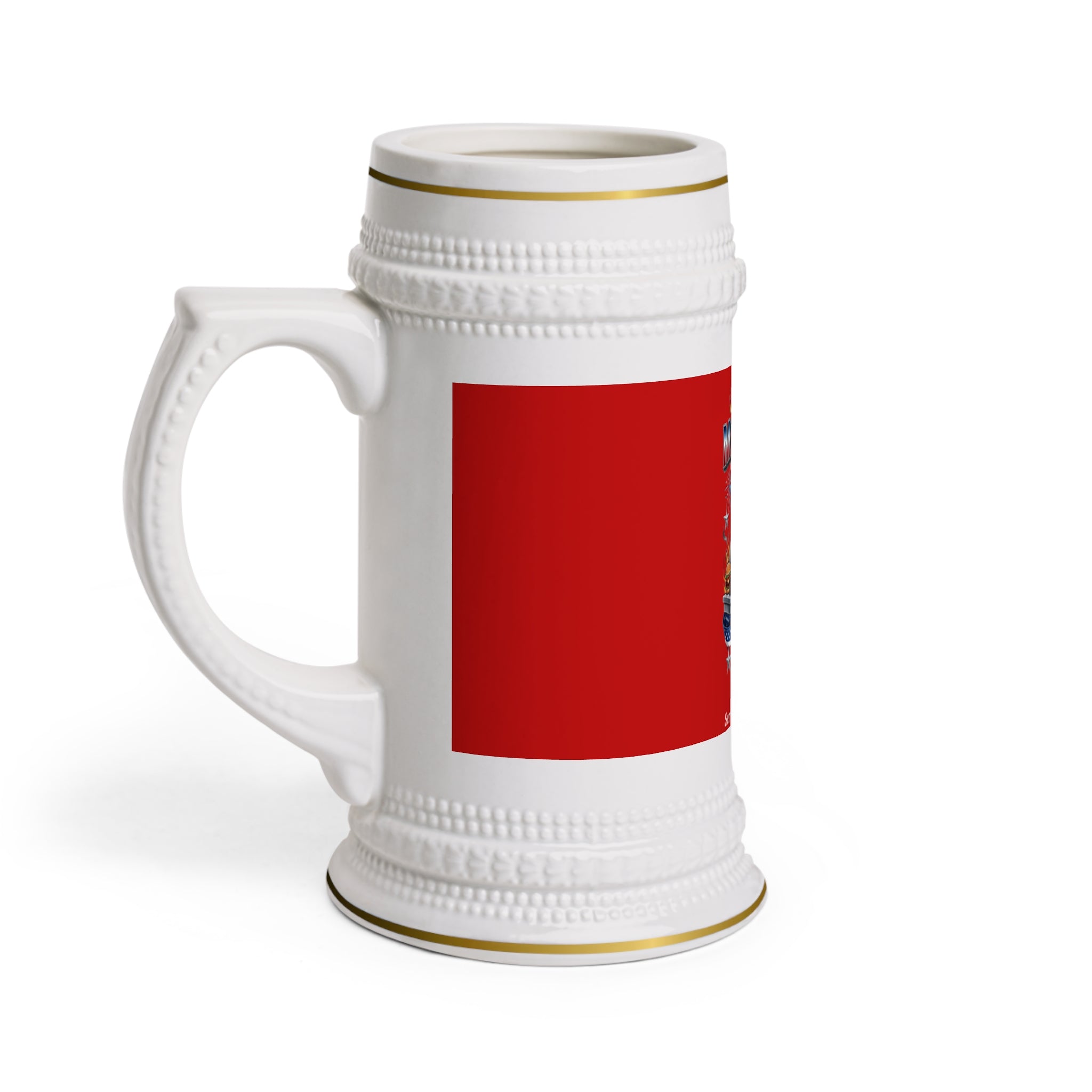 Grill Master Mode Beer Stein Mug — 'King of the Grill' BBQ Gift