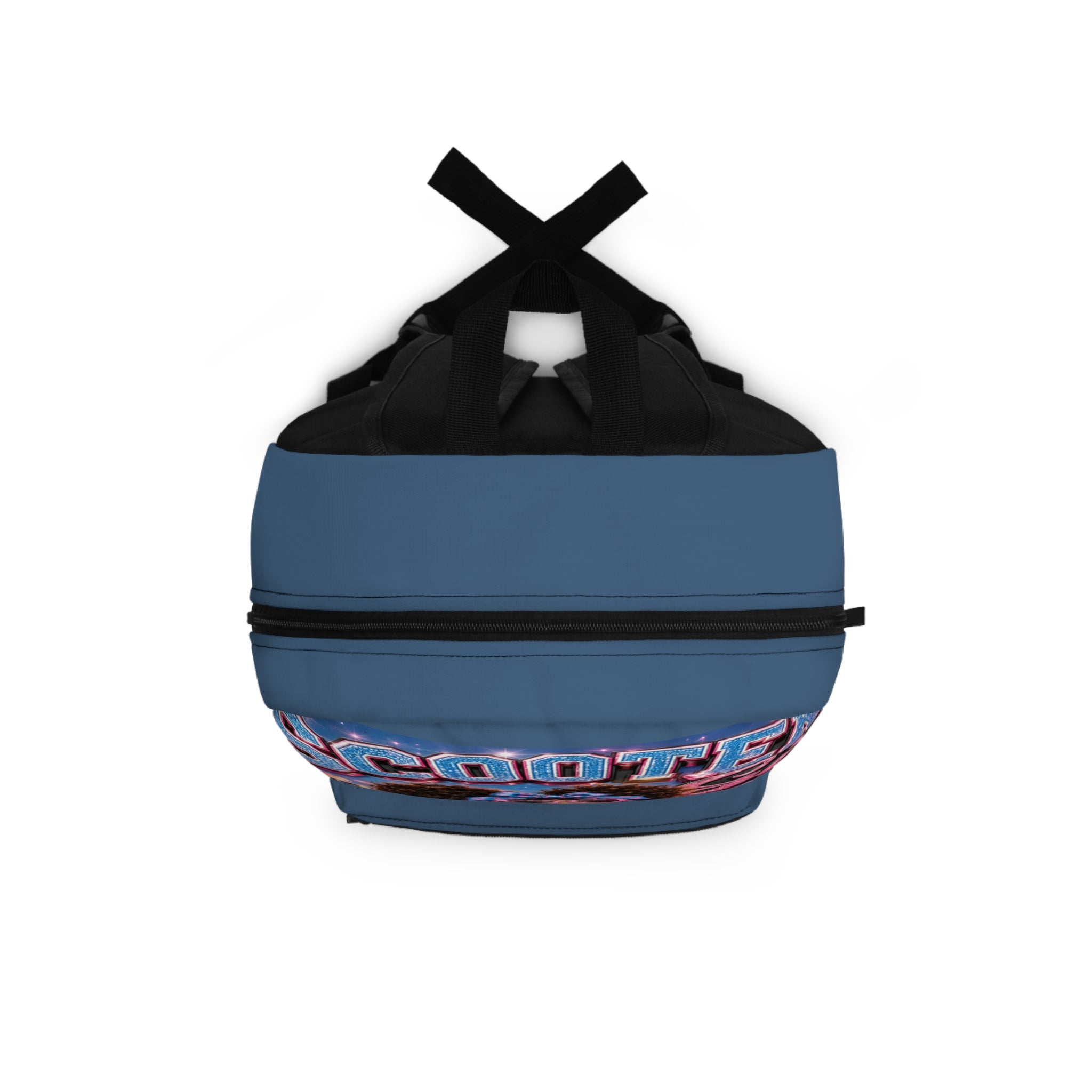 Scooter Girl Kids Backpack — Cute Butterfly Scooter Design, Back-to-School Bag for Girls