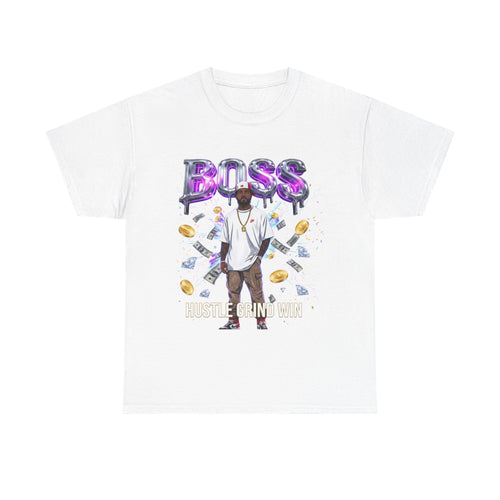 Boss Graphic Tee — Money & Hustle Streetwear T-Shirt