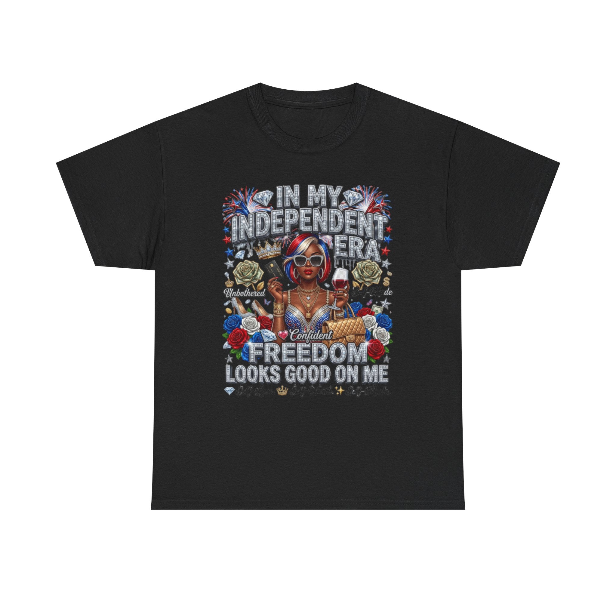 Independence Day Tee — "In My Independent Bag, Freedom Looks Good On Me" Patriotic 4th of July Shirt