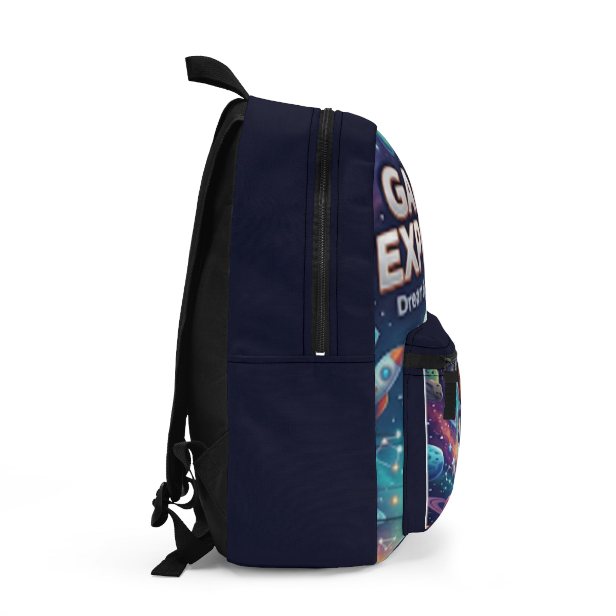Galaxy Explorer Kids Backpack — “Dream Big • Explore More” Space School Bag