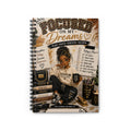 Focused on My Dreams Spiral Notebook – Motivational Ruled Journal for Goal-Setting