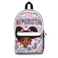 Superstar Unicorn Kids Backpack — Pink Girl Cartoon School Bag